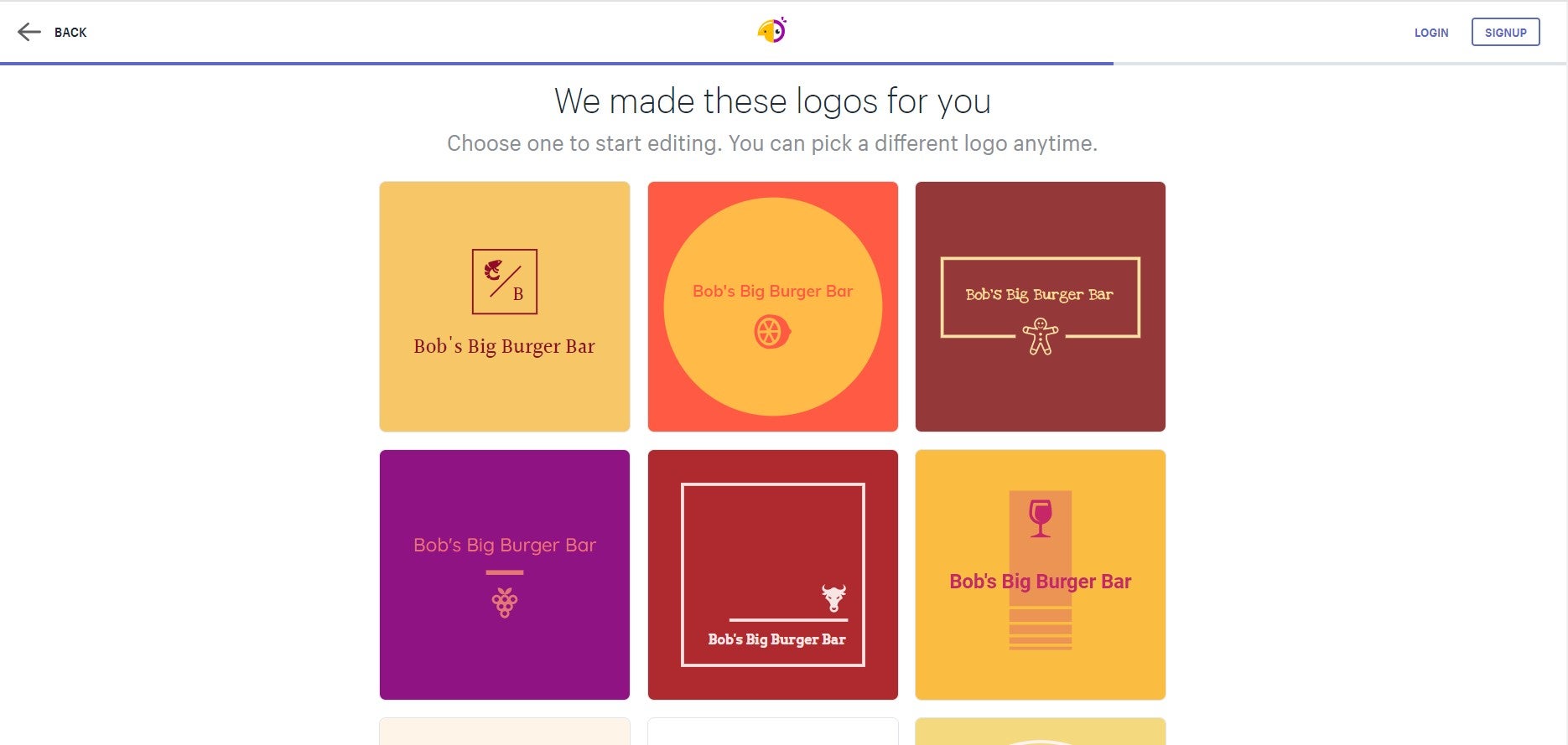 Using Shopify's AI logo generator