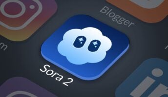 Sora 2 app on home screen