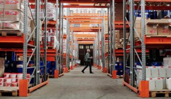 warehouse in a supply chain