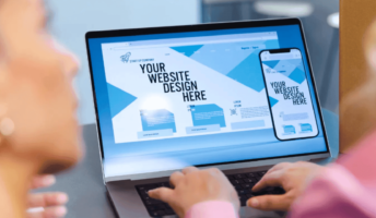 Two people build a website from scratch. Source: Tech.co