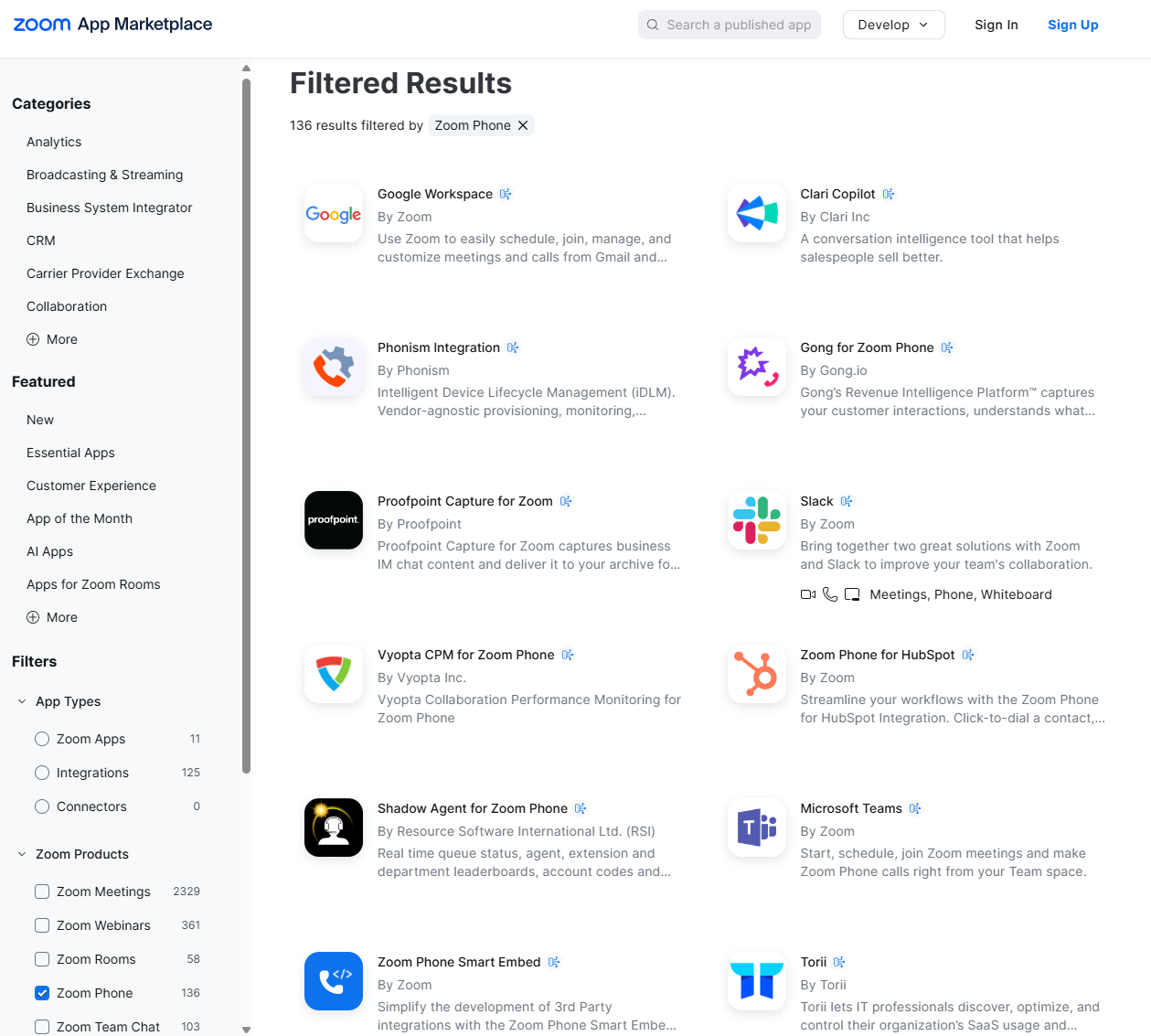 Zoom Phone App Library